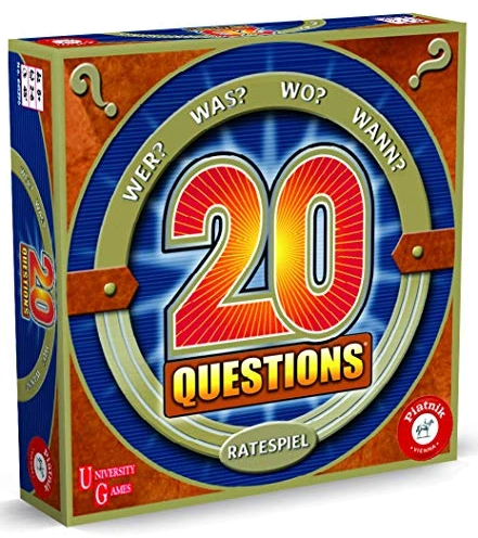 All details for the board game 20 Questions and similar games
