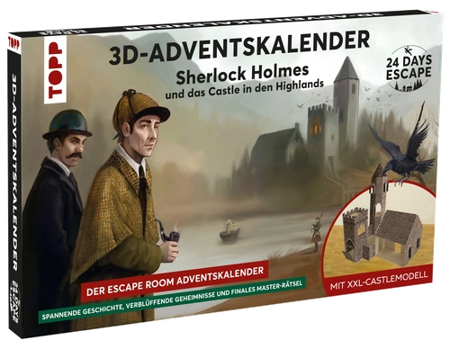All details for the board game 24 Days Escape: 3D Adventskalender – Sherlock Holmes und das Castle in den Highlands and similar games