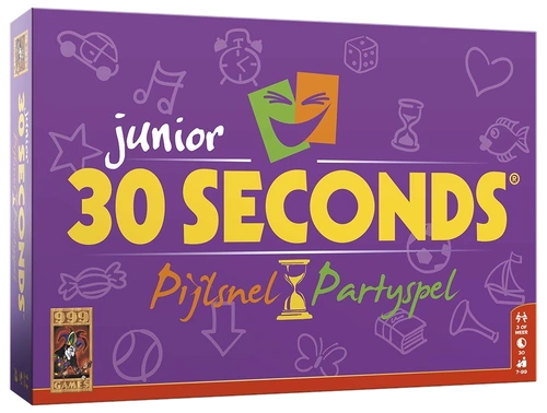 All details for the board game 30 Seconds Junior and similar games