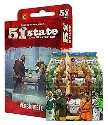 All details for the board game 51st State: Master Set – Allies and similar games