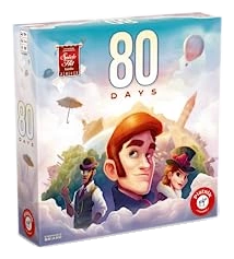 All details for the board game 80 Days and similar games