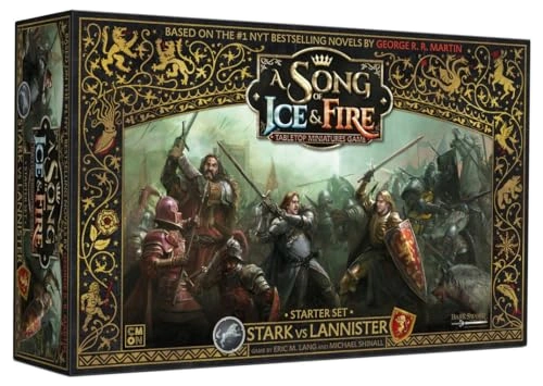 All details for the board game A Song of Ice & Fire: Tabletop Miniatures Game – Stark vs Lannister Starter Set and similar games