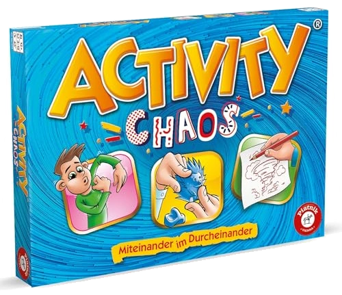 All details for the board game Activity Chaos and similar games