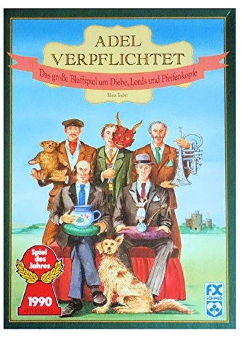 All details for the board game Hoity Toity (Spiel des Jahres 1990 winner) and similar games