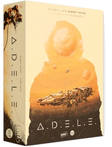 All details for the board game A.D.E.L.E. and similar games