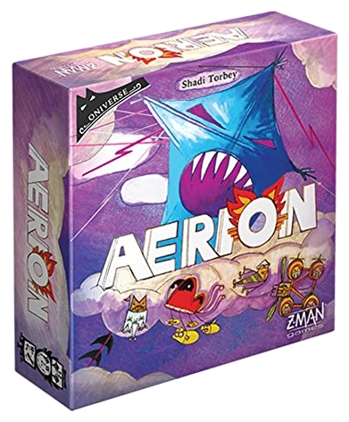 All details for the board game Aerion and similar games