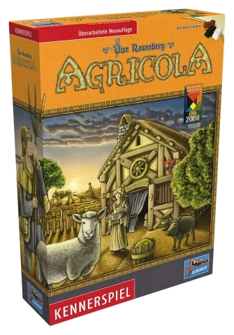 All details for the board game Agricola and similar games