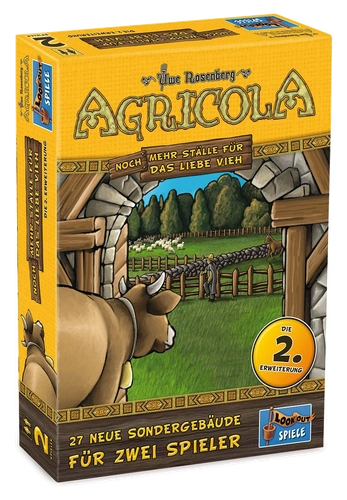 All details for the board game Agricola: All Creatures Big and Small – Even More Buildings Big and Small (2. Expansion) and similar games