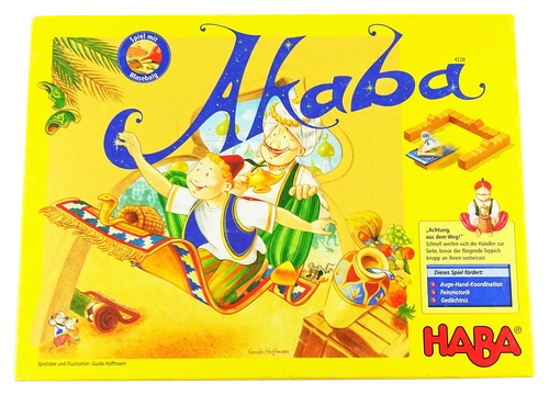All details for the board game Akaba and similar games