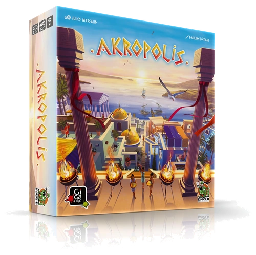 All details for the board game Akropolis and similar games