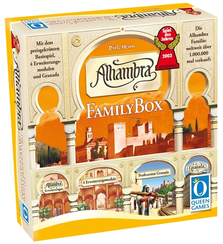 All details for the board game Alhambra: Family Box and similar games