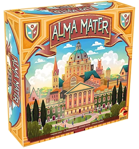 All details for the board game Alma Mater and similar games