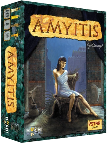 All details for the board game Amyitis and similar games