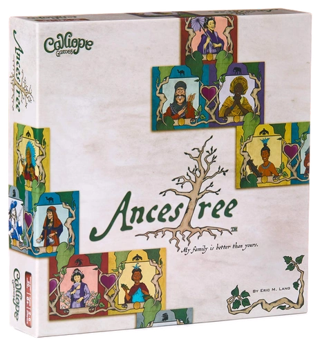 All details for the board game Ancestree and similar games