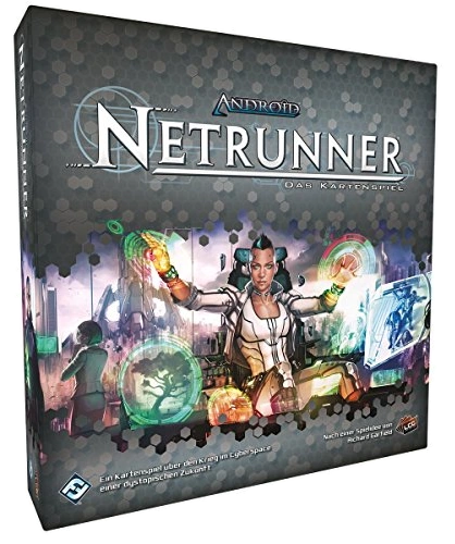 All details for the board game Android: Netrunner and similar games