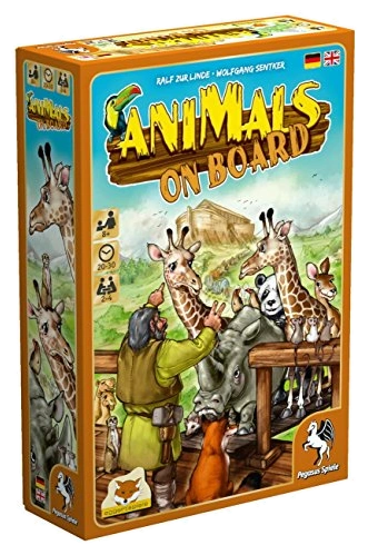 All details for the board game Animals on Board and similar games