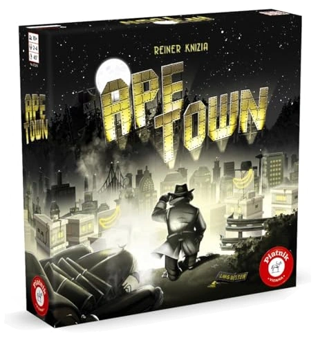 All details for the board game Ape Town and similar games