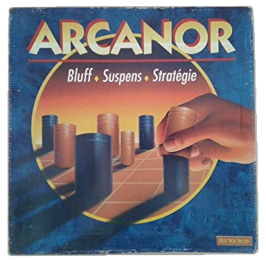 All details for the board game Arcanor and similar games