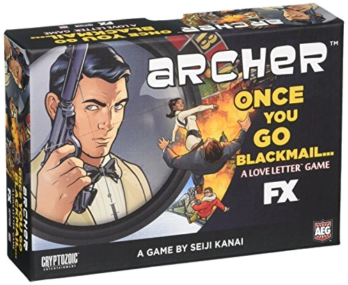 All details for the board game Archer: Once You Go Blackmail... and similar games