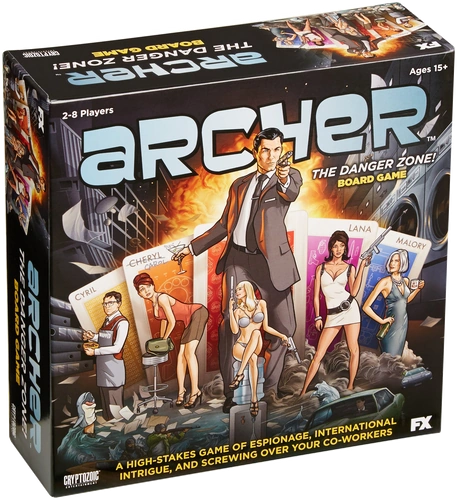 All details for the board game Archer: The Danger Zone! Board Game and similar games