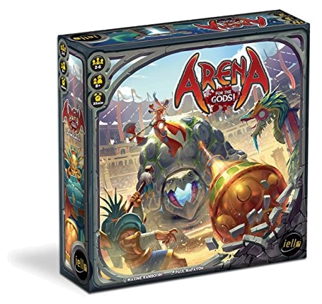 All details for the board game Arena: For the Gods! and similar games