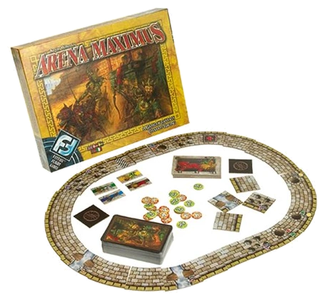 All details for the board game Arena Maximus and similar games
