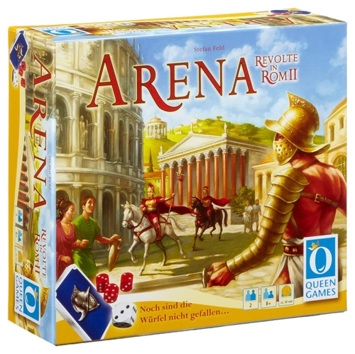All details for the board game Arena: Roma II and similar games