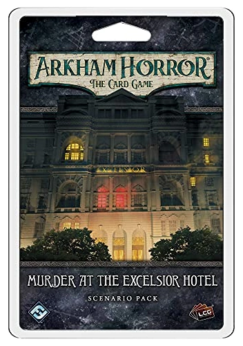 All details for the board game Arkham Horror: The Card Game – Murder at the Excelsior Hotel (Scenario Pack) and similar games