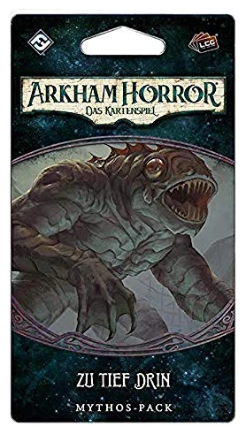 All details for the board game Arkham Horror: The Card Game – In Too Deep: Mythos Pack and similar games