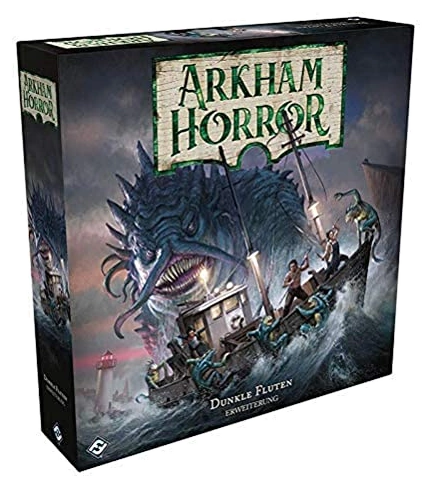 All details for the board game Arkham Horror (Third Edition): Under Dark Waves (Expansion) and similar games
