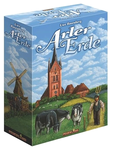 All details for the board game Fields of Arle and similar games