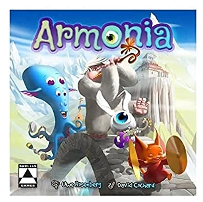 All details for the board game Armonia and similar games