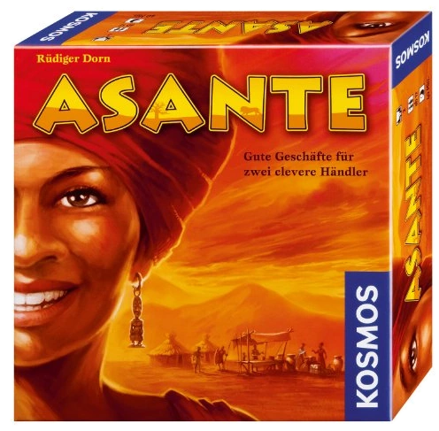 All details for the board game Asante and similar games