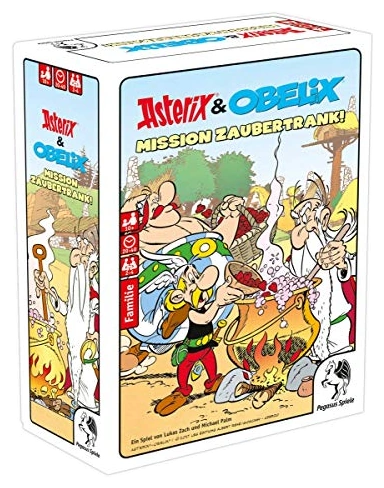 All details for the board game Asterix & Obelix: Mission Zaubertrank! and similar games