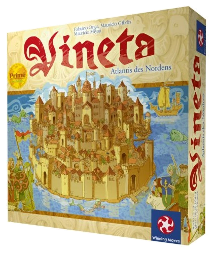 All details for the board game Vineta and similar games