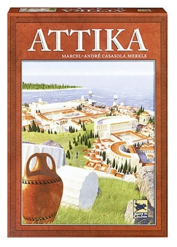 All details for the board game Attika and similar games