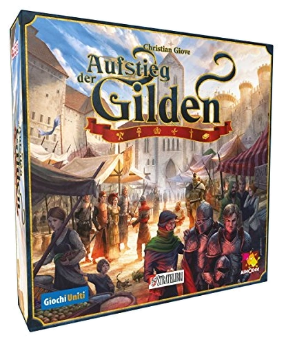 All details for the board game Guilds and similar games