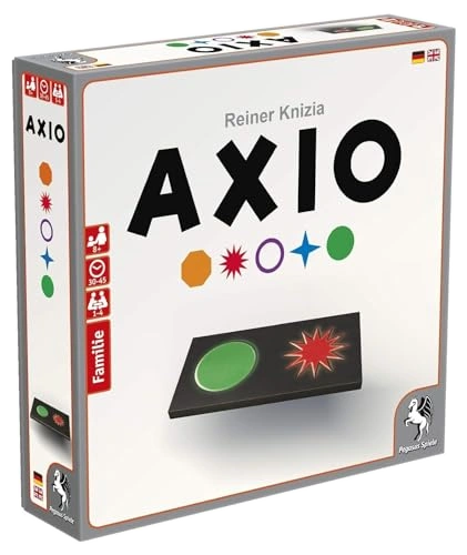 All details for the board game Axio and similar games