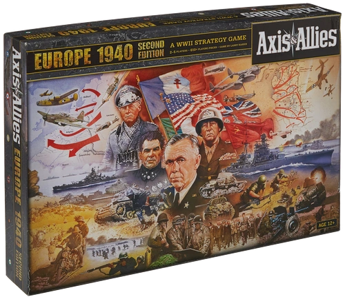 All details for the board game Axis & Allies: Europe 1940 and similar games
