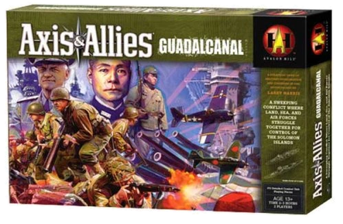 All details for the board game Axis & Allies:  Guadalcanal and similar games