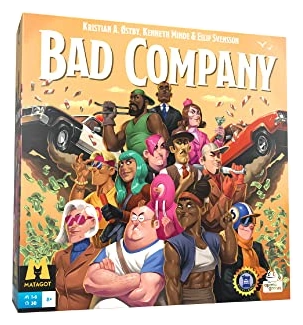 All details for the board game Bad Company and similar games