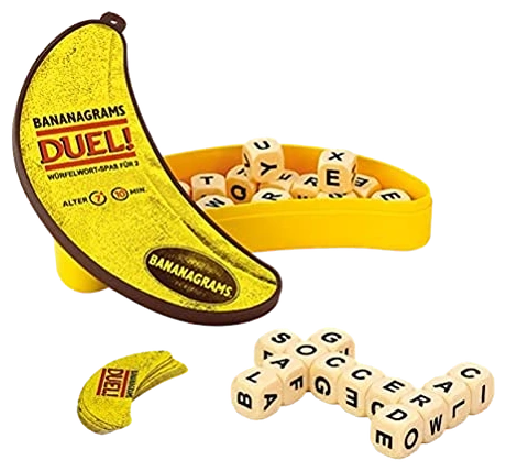 All details for the board game Bananagrams Duel! and similar games