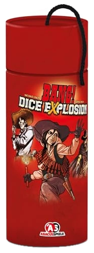 All details for the board game BANG! Dice Explosion and similar games