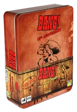 All details for the board game BANG! 10th Anniversary and similar games