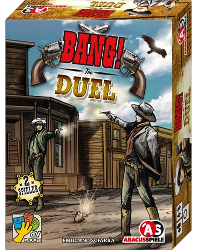 All details for the board game BANG! The Duel and similar games