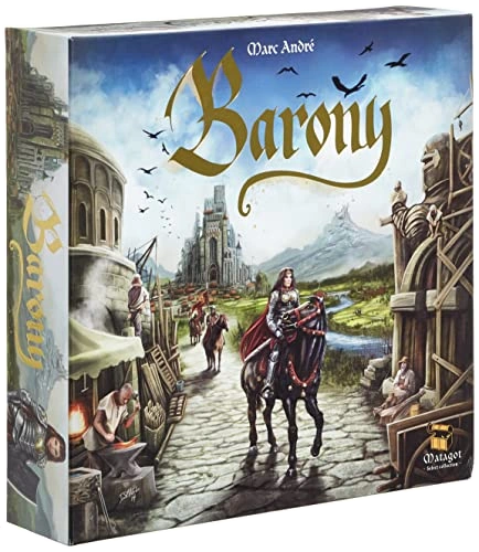 All details for the board game Barony and similar games