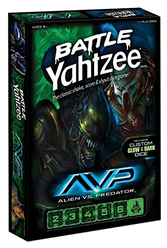 All details for the board game Battle Yahtzee: Alien vs. Predator and similar games