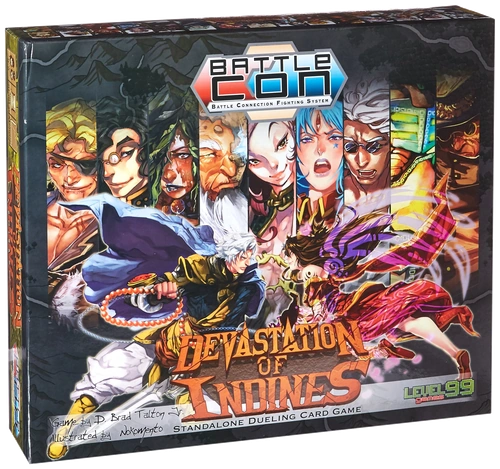 All details for the board game BattleCON: Devastation of Indines and similar games