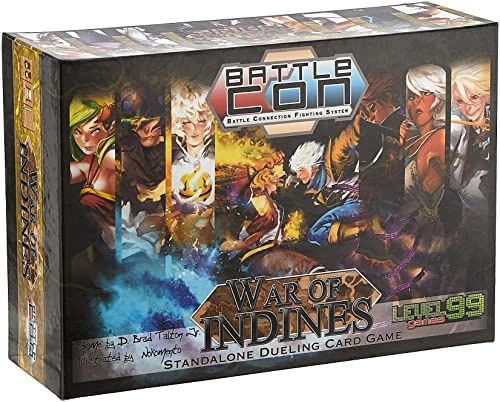 All details for the board game BattleCON: War of Indines and similar games