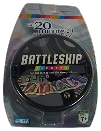 All details for the board game Battleship Express and similar games